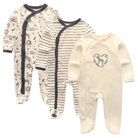 Bébé Garçon Vêtements À Manches Longues Unisexe Body Nouveau-Né 0-12M Coton Bébé Fille Vêtements Combinaison Roupa de bebe ► Photo 1/6