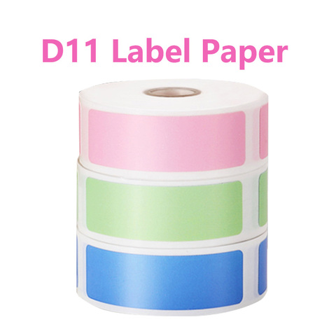 D11 étiquettes thermiques Niimbot D61 Mini étiquette imprimante papier supermarché étanche Anti-huile prix étiquette couleur Pure étiquette bâton ► Photo 1/6