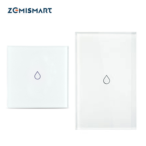 Zeminmart-interrupteur de chauffe-eau intelligent 16a, Wifi, interrupteur de chaudière, panneau tactile US/ue, minuterie, contrôle avec application extérieure Alexa et Google Home ► Photo 1/6