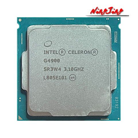 Intel Celeron G4900 3.1 GHz, double filetage, 54W, LGA 1151 ► Photo 1/1