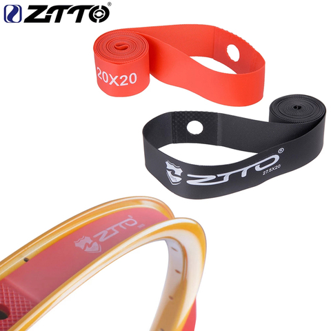 ZTTO – bandes de jante de vélo pliant en PVC, 1 paire, 20 24 26 27.5 29 pouces 650B 700c, pièces de bicyclette de route ► Photo 1/6