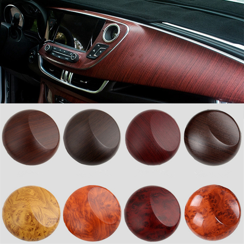 Film autocollant en vinyle imperméable, 30x100cm, revêtement texturé en PVC, Grain de bois, décoration d'intérieur de voiture, meubles de style ► Photo 1/6