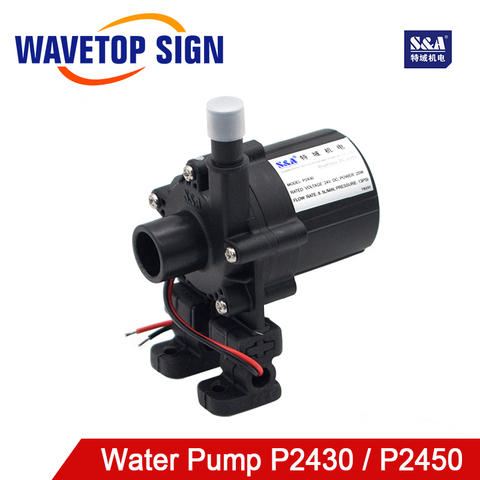 Pompe à eau WaveTopSign P2430 P2450 pour refroidisseur industriel S & A CW-3000 AG (DG) CW-5000 AH (DH) CW-5200 AI (DI) ► Photo 1/6