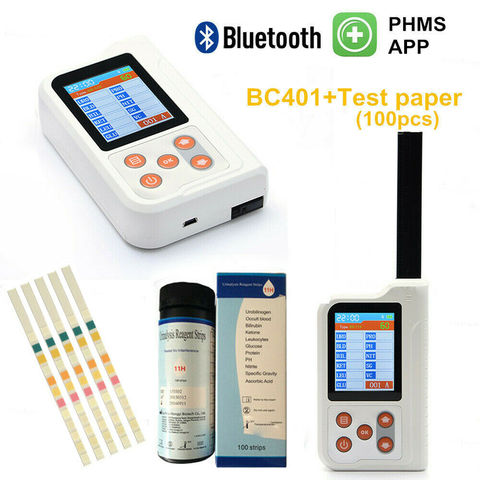 Contec – nouvel analyseur d'urine numérique, 11 paramètres, BC401, avec 100 bandelettes de Test ► Photo 1/6