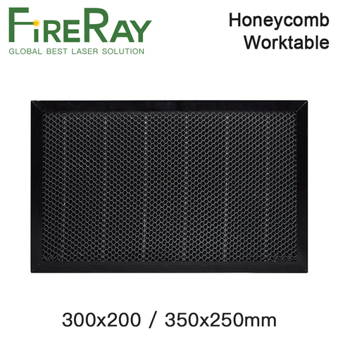 Fireray 300x200mm 350x250mm Laser nid d'abeille Table de travail plate-forme Laser pièces pour CO2 Laser graveur découpeuse ► Photo 1/6