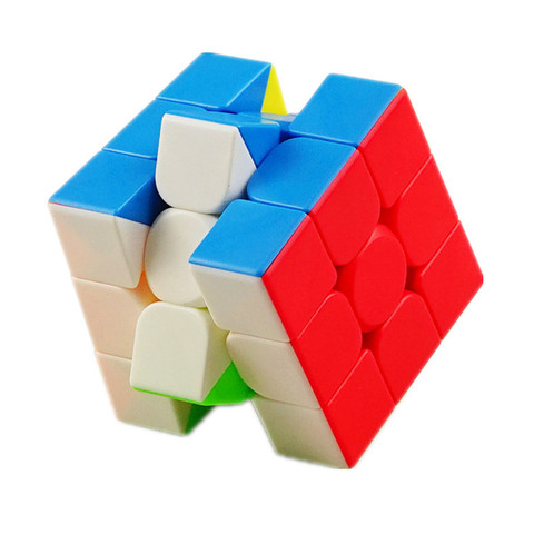 Moyu – Cube magique Meilong 3/3C, 3x3, sans autocollant, 3 couches, pour enfants ► Photo 1/6