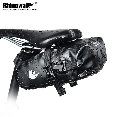 Rhinowalk 1.5L sac de selle de vélo sac de selle de vélo étanche complet vtt route vélo outils de réparation sac bisiklet aksesuar TF550 ► Photo 1/6