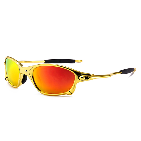 VTT Vélo 100% Lunettes polarisées Cadre En Alliage Vélo Lunettes UV400 Lunettes De Soleil Hommes Cyclisme Lunettes Oculos Ciclismo Lunettes D4-5 ► Photo 1/6