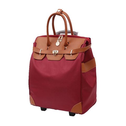 Nouveau 20 pouces voyage sacs à roulettes femmes portent sur la main bagages voyage chariot sac roulant bagages sacs pour sac de voyage sur roues ► Photo 1/6