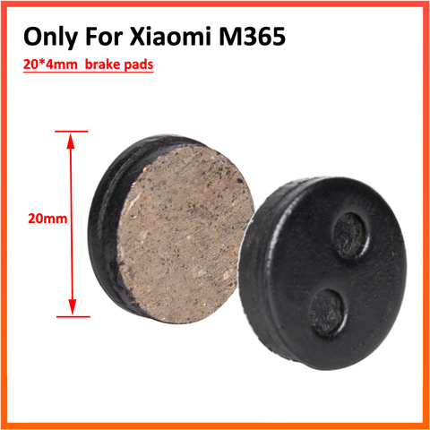 Plaquettes de frein pour Scooter électrique Xiaomi M365 Mijia, 2 pièces, étrier de roue arrière, plaques de Friction, accessoires ► Photo 1/6