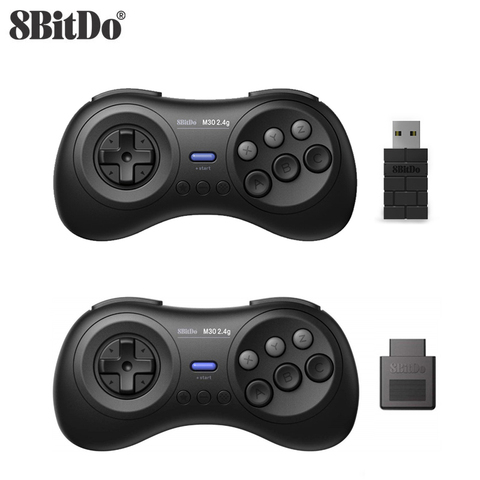 8bitdo M30 2.4G Mini Gamepad pour Sega Genesis Mini et Mega Drive Mini M30 2.4G Contrôleur pour Sega Genesis Sega Mega Drive ► Photo 1/6