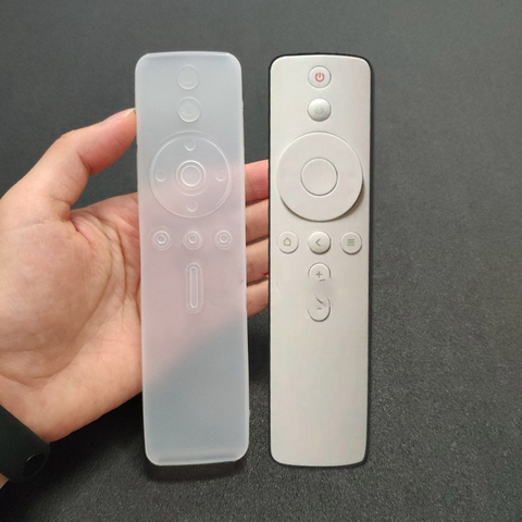 Étuis de télécommande transparents pour Xiaomi 4a, étui de protection en Silicone souple, housse en caoutchouc pour TV ► Photo 1/5