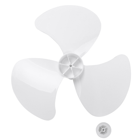 Hélice de ventilateur en plastique, trois/cinq feuilles avec couvercle d'écrou pour piédestal sur pied, ventilateur de Table, accessoires généraux ► Photo 1/6