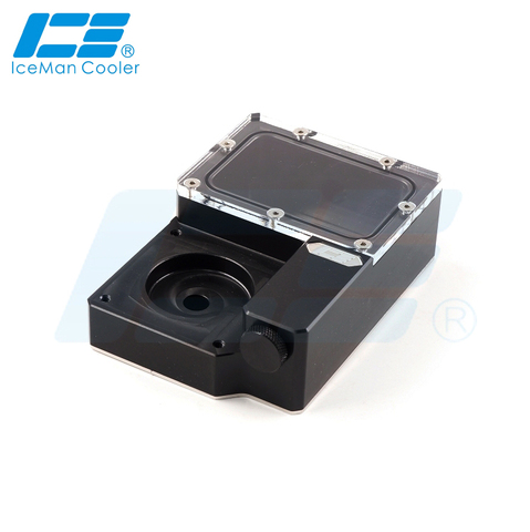 Réservoir IceManCooler Ncase DDC, petit réservoir d'eau pour armoire Ncase M1 V4 V5 V6,Support 8cm 9cm trous de ventilateur ICE-NC-PR de montage ► Photo 1/6