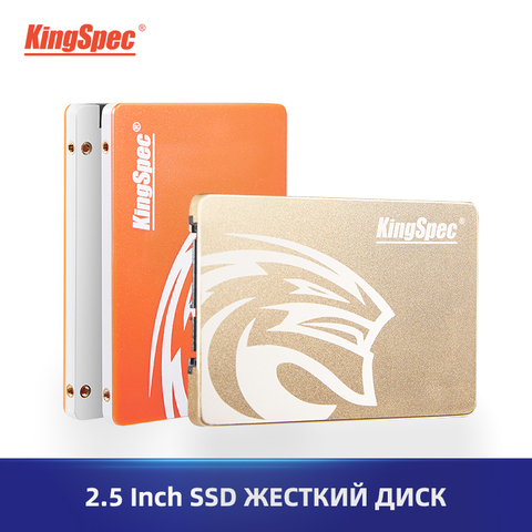 KingSpec-disque dur interne SSD, SATA 2 et 3, 2.5 pouces, avec capacité de 120 go, 240 go, 480 go, 1 to pour ordinateur de bureau, pc portable ► Photo 1/6