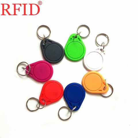 Porte-clés inscriptible RFID, identification 125KHz T5577 EM4305, carte vierge étanche, pour contrôle d'accès, 1 pièce ► Photo 1/1