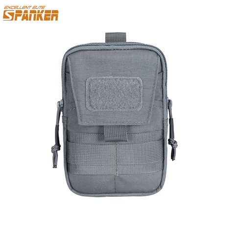 EXCELLENT sac à dos ELITE tactique d'extérieur pour téléphone, sacoche militaire argent Molle, sacs à outils EDC pour téléphones portables ► Photo 1/6