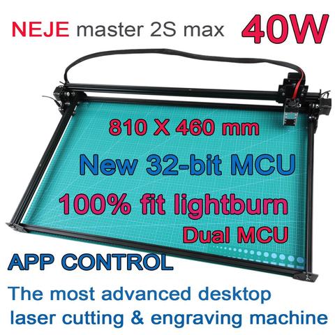 2022 NEJE Master 2 Max 460x810mm professionnel Machine de gravure Laser, découpeur Laser-Lightburn-Bluetooth-contrôle App ► Photo 1/6