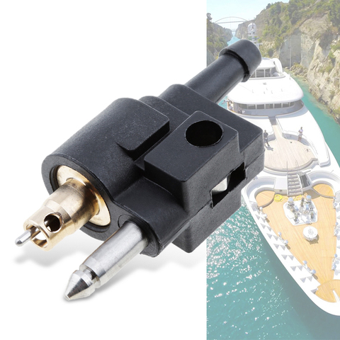 Connecteur de ligne de carburant pour bateau | Connecteur de ligne de carburant pour bateau, adaptateur de tuyau, raccord de tuyau pour Yamaha accessoires de bateau à moteur hors-bord de 1/4 po 6mm ► Photo 1/6