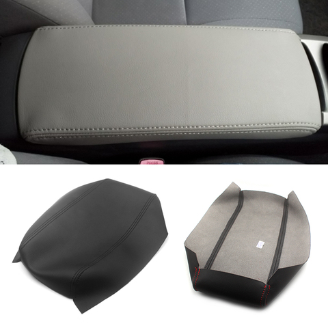 Couvercle de la boîte de couvercle | Garniture en cuir microfibre, pour Toyota Prius 2004 2005 2006 2007 2008 ► Photo 1/6