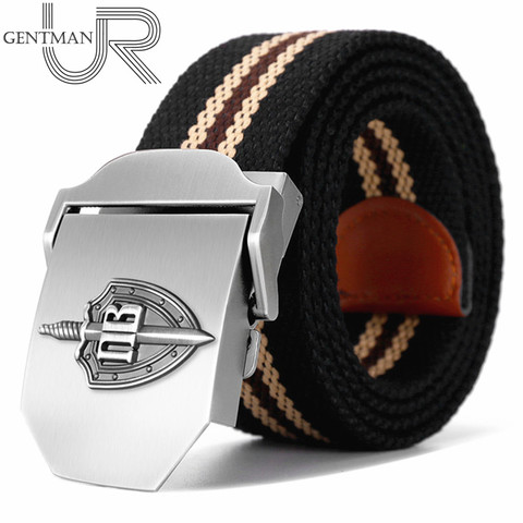 Ceinture tactique en toile pour Jeans de luxe, nouveauté, pour hommes et femmes, nouveauté, garde frontière russe 3D, boucle militaire, pour Jeans de luxe ► Photo 1/6