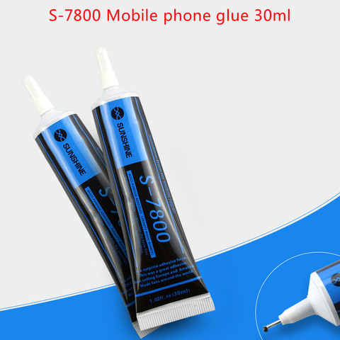 30ml easyfix s-7800 colle noire souple téléphone mobile réparation cadre adhésif LCD adhésif téléphone portable mastic ► Photo 1/6