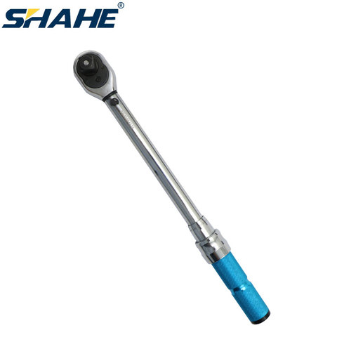 Shahe 5-60N.m 1/2 & 3/8 pouces clé dynamométrique réglable outils de réparation de vélo vélo réparation clé ensemble d'outils à main ► Photo 1/6