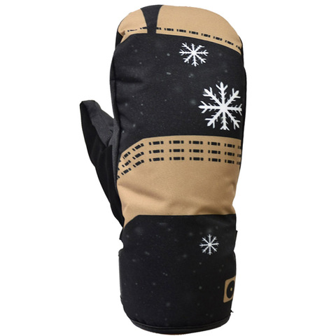 Gants de Ski motoneige hiver gants polaire chaud Snowboard mitaines avec coupe-vent et imperméable ► Photo 1/6