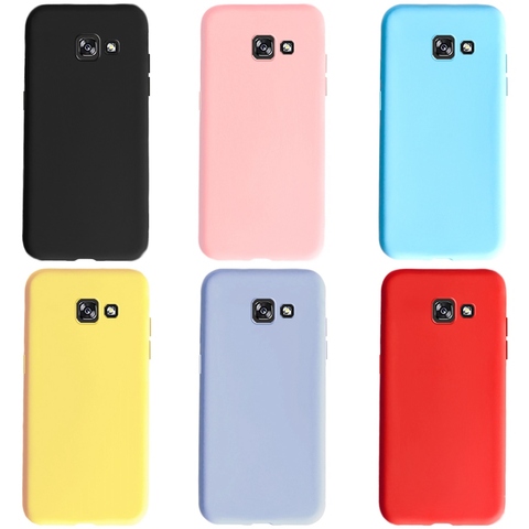 Pour Samsung Galaxy A5 2017 Cas sur Pare-chocs Samsung A5 2017 Couvercle Capa Souple En Silicone TPU Téléphone étui pour Samsung A520 A520F Cas ► Photo 1/6