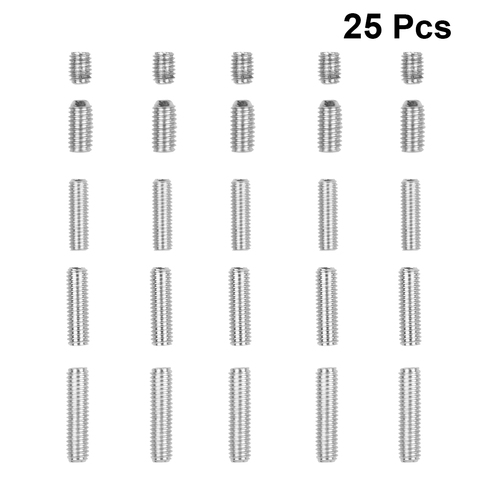 25 pièces réglage en hauteur guitare basse électrique pont selles vis hexagonales trémolo pont vis hexagonales pour guitare électrique trémolo ► Photo 1/6