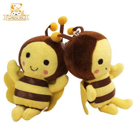 Kawaii abeille en peluche jouets en peluche dessin animé Animal abeille miel mignon Mini poupées doux décor Figure pour enfants enfant beau cadeau Adorable ► Photo 1/6