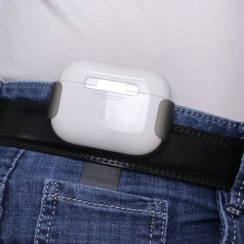 Étui à pince de transport pour Apple Airpods Pro support ceinture pince porte-poche accessoire pour AirPods 1/2 Ultra-léger étui pour écouteurs ► Photo 1/6