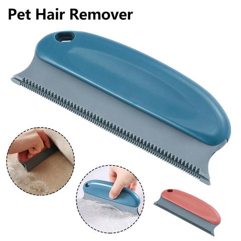 Brosse anti-poils d'animaux domestiques, brosse anti-poils efficace pour chiens et chats, pour voitures, meubles, tapis, chaises lits ► Photo 1/6