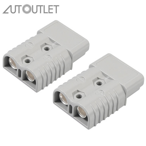 AUTOUTLET 2 pièces pour connecteurs de prise de Style Anderson 175A 600V 1/0 AWG outil électrique ca/cc pour bornes en cuivre massif plaquées AWG ► Photo 1/6