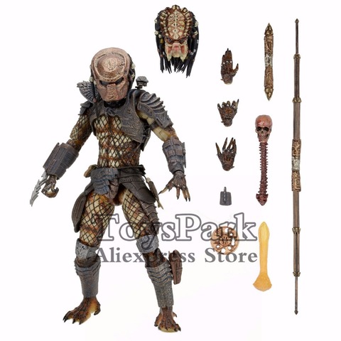 NECA – figurine originale de chasseur de la ville, Predator de luxe, 7 pouces, série d'action, à collectionner, nouvelle collection, en boîte, 2017 ► Photo 1/6