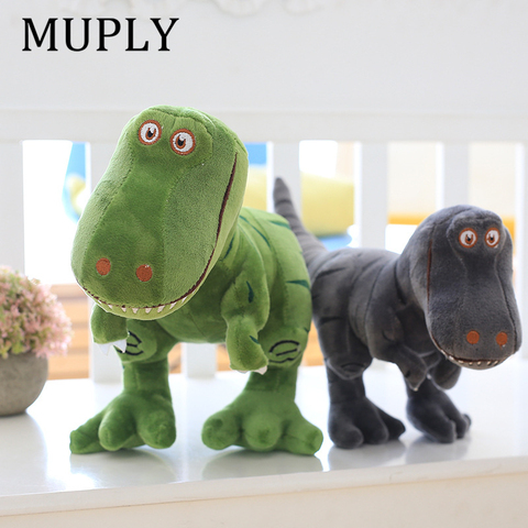 1pc 40-100cm nouveau dinosaure jouets en peluche Muply dessin animé tyrannosaure mignon peluche poupées pour enfants enfants garçons cadeau d'anniversaire ► Photo 1/5