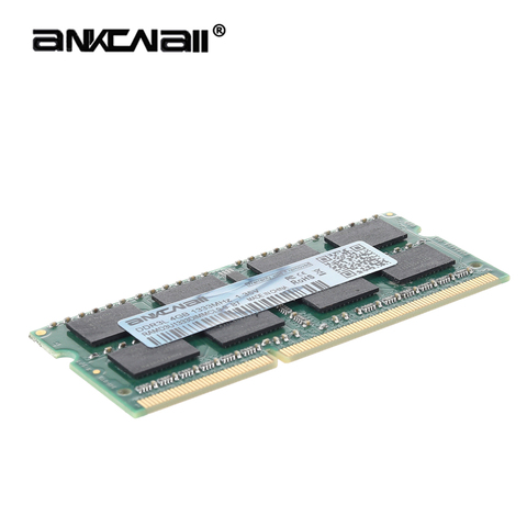 ANKOWALL – mémoire de serveur d'ordinateur portable, modèle DDR3, capacité 2 go 4 go 8 go, fréquence d'horloge 1333/1600/1866 MHz, RAM so-dimm, broches 204pin, tension 1.35V ► Photo 1/6