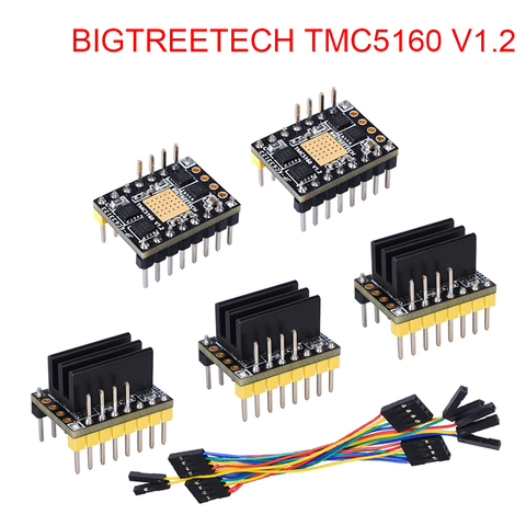 BIGTREETECH TMC5160 V1.1 SPI moteur pas à pas pilote imprimante 3D pièces TMC2208 A4988 TMC2130 SKR V1.3 Reprap MKS GEN L rampes 1.4 1.6 ► Photo 1/6