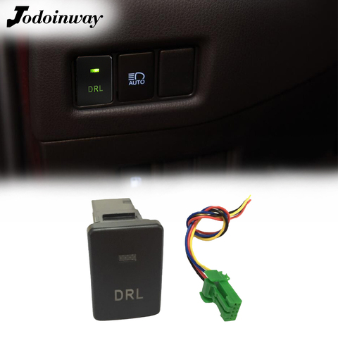 Interrupteur de lampe de jour pour Mitsubishi Outlander 3 2014 – 2022, Xpander Mirage, bouton DRL ► Photo 1/4