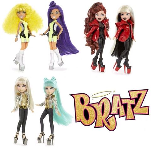 Mga Bratz perruque chanteuse poupée avec emballage mignon filles préféré âge poupée jouets ► Photo 1/5