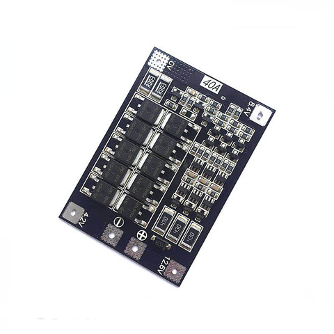 BMS 2S 3S 4s 15a 20a 40a 50a 3.7V 18650 de Protection de batterie Lithium Li-ion, Module de Circuit imprimé, chargeur Pcb, équilibreur Lipo ► Photo 1/6