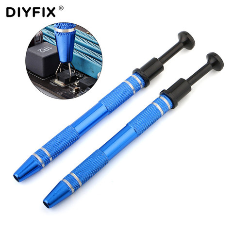 DIYFIX pince de composants électroniques, extracteur IC puce BGA outils à main stylo d'aspiration outil de réparation petite puce Pick-Up pour la réparation de téléphones ► Photo 1/6