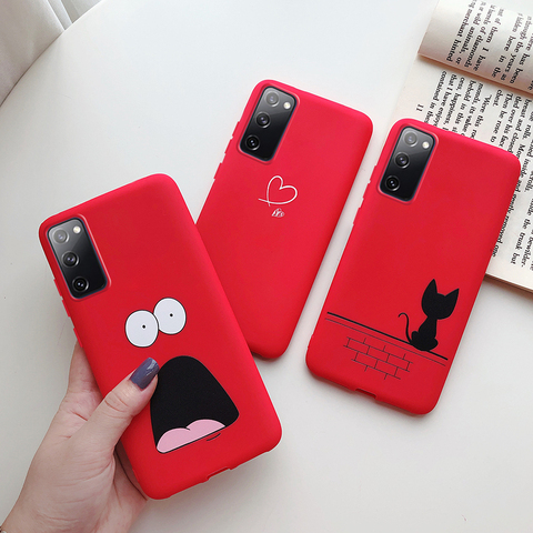 Coque en Silicone souple pour Samsung Galaxy S20 FE S20 FE S20FE, jolie coque en édition ventilateur ► Photo 1/6