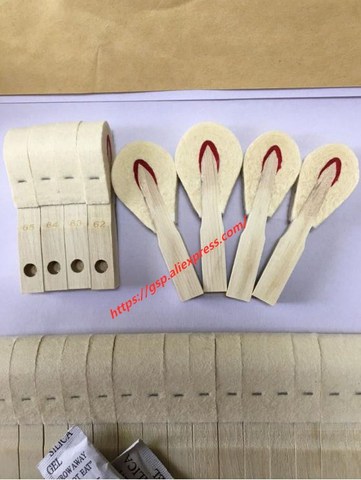 Accessoires de Piano, marteau de piano fait en feutre de chine, technologie allemande, noyau rouge en bois blanc ► Photo 1/5