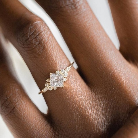 Delysia – bague roi en Zircon ► Photo 1/5
