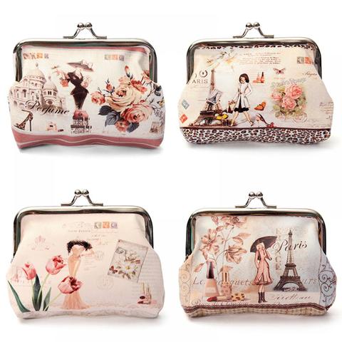 Porte-monnaie en cuir PU femmes Mini portefeuilles de changement fille enfants sac d'argent sac à monnaie enfants fermeture éclair petite poche poches clés ► Photo 1/6