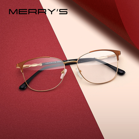 MERRYS-lunettes yeux de chat rétro pour femmes, monture tendance, verres pour myopie, Prescription, optique-lunetterie S2015 ► Photo 1/6