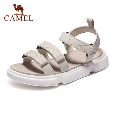 CAMEL femmes sandales de plein air sport femmes chaussures de plage confortable respirant antidérapant loisirs été chaussures plates femmes ► Photo 1/6