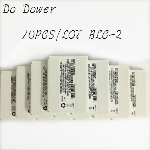 Lot de 10 batteries BLC-2 neutres originales pour Nokia, pour modèles 3310, 3330, 3410, 3510, 5510, 3530, 3335, 3686, 3685, 3589, 3315, 33, BLC2, BLC2 ► Photo 1/6