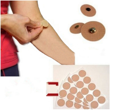 200pcs/lot Magnetic Plaster Patch Pain Relief Acupuncture Massage Muscle Relax Magnet Stickers Medicine Tape Body Health Care ► Photo 1/5